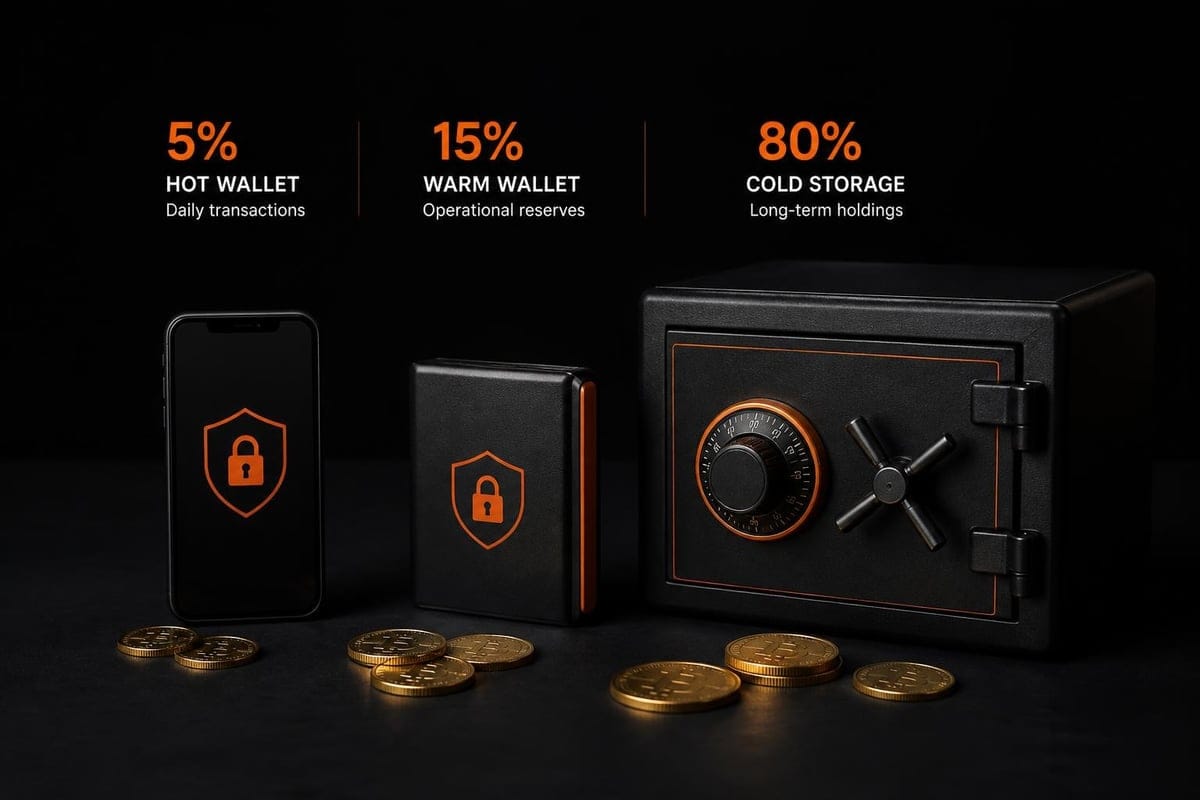 Custodial wallet security architecture