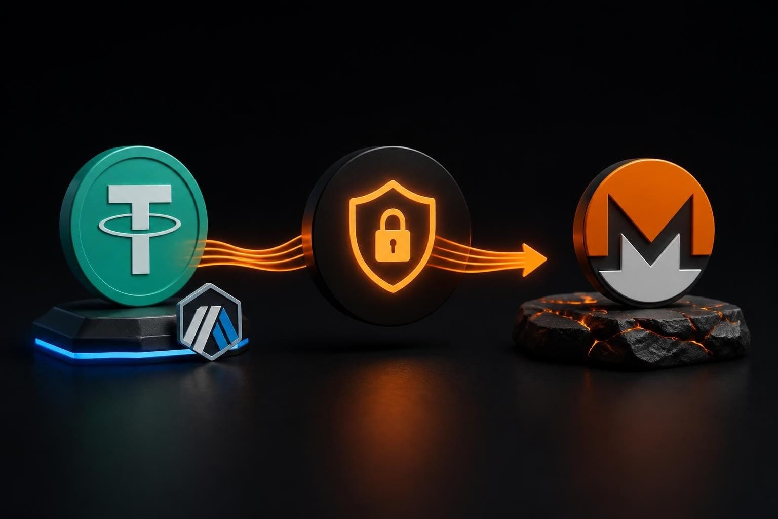 USDT Arbitrum to Monero: Complete Privacy Swap Guide