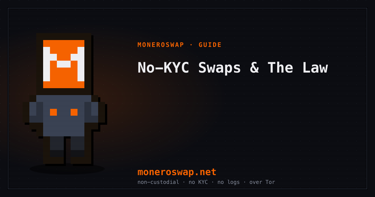 Is It Legal to Swap Crypto Without KYC?