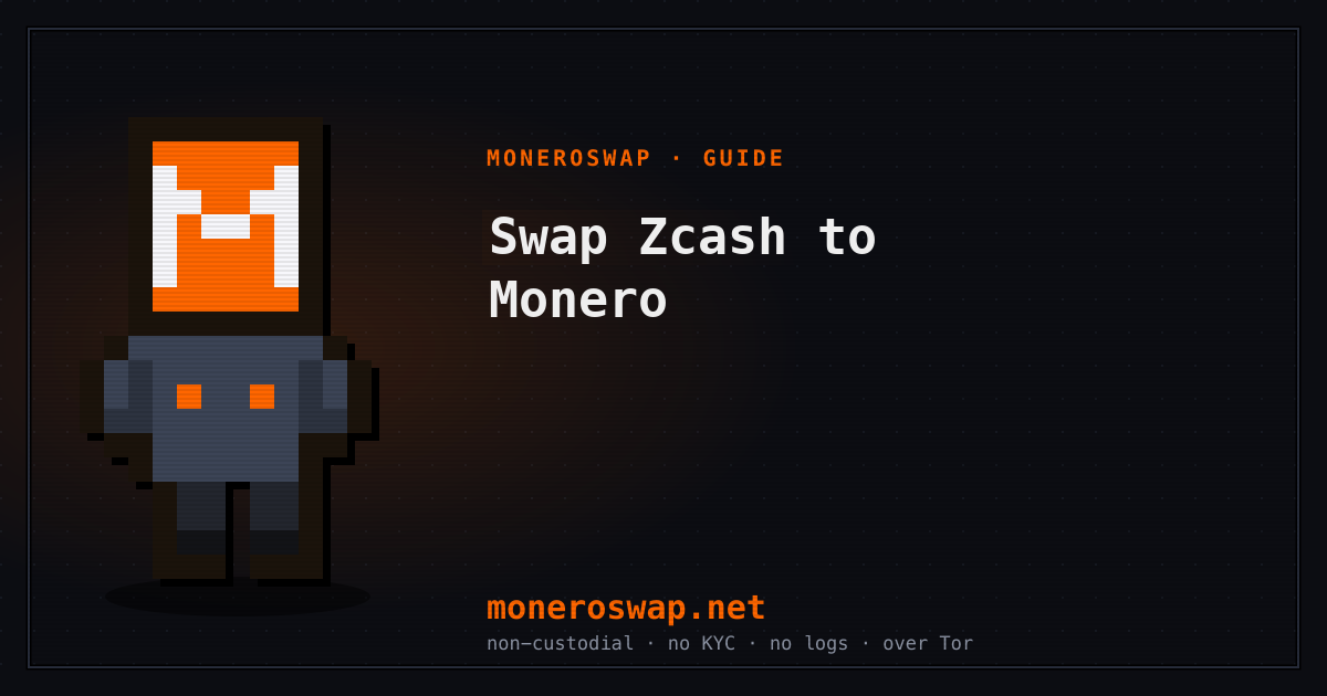 How to Swap Zcash (ZEC) to Monero (XMR) Without KYC